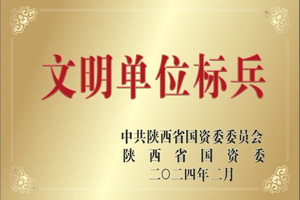 2024年3月，公司榮獲陜西省國有企業(yè)文明單位標兵.jpg